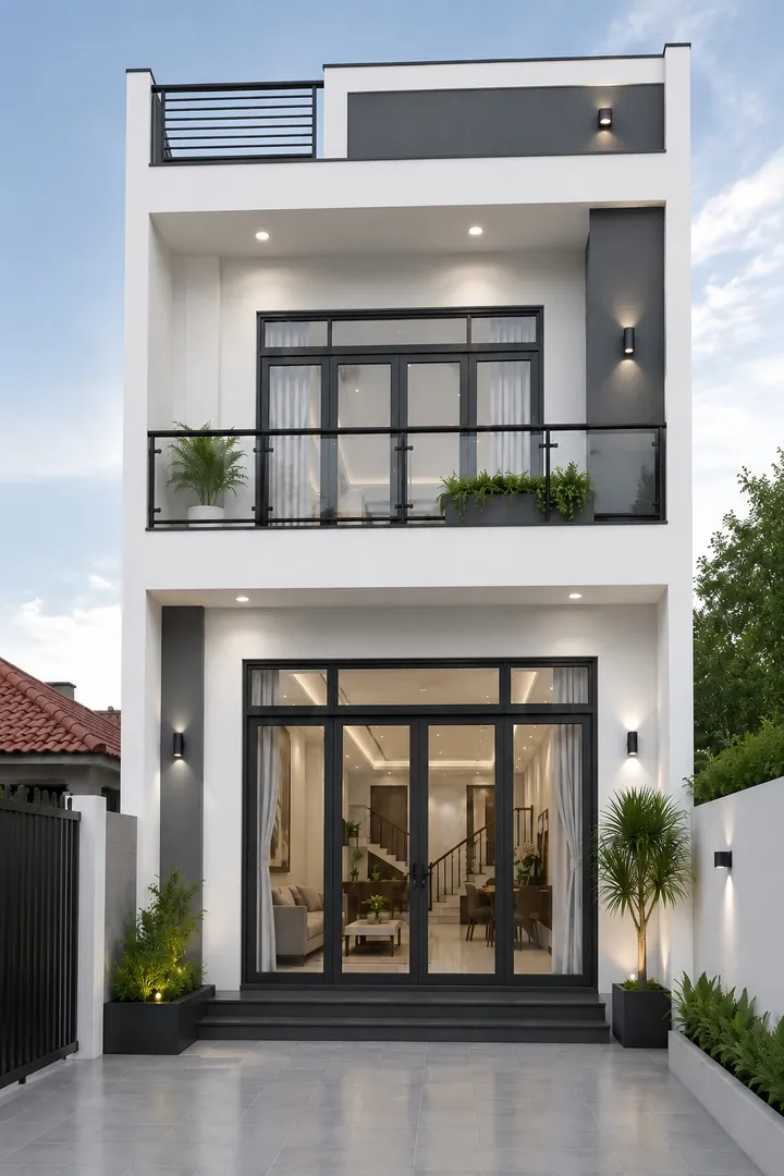 Nhà sau khi phối màu IQ Plus